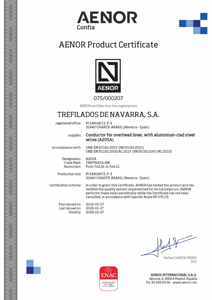 AENOR-A20SA-Tierra-en