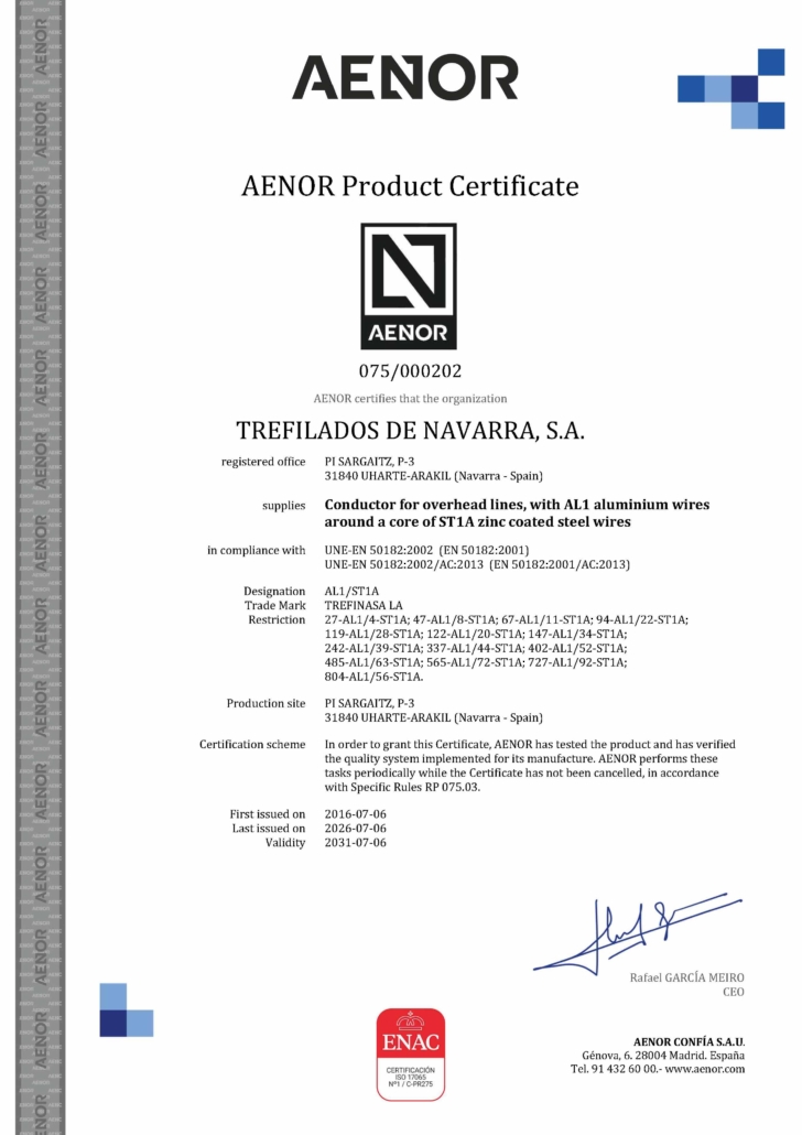 CE075MARCAN000202_IN_2026-07-06 TREFILADOS DE NAVARRA
