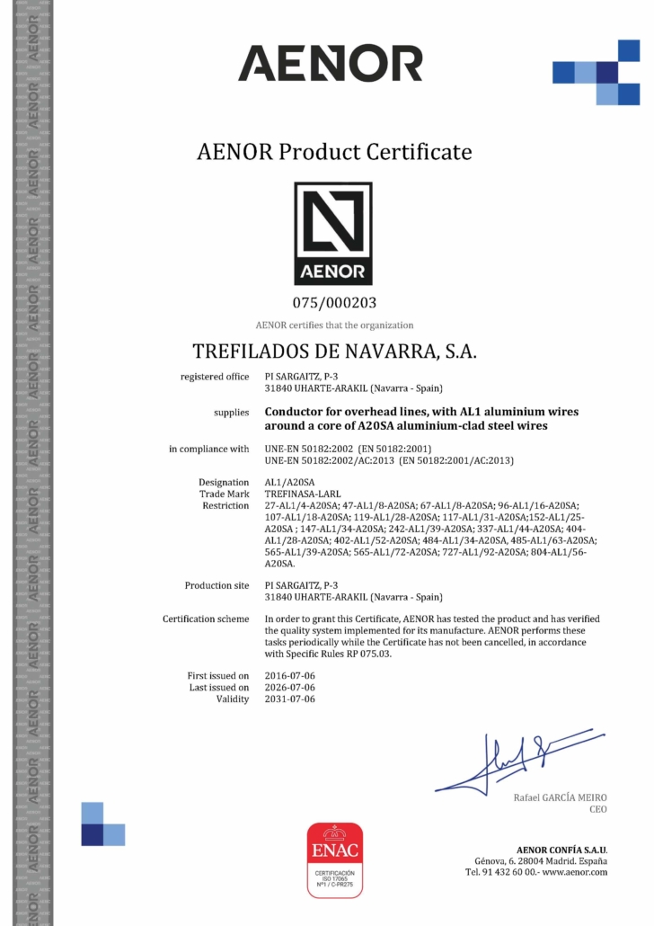 CE075MARCAN000203_IN_2026-07-06 TREFILADOS DE NAVARRA